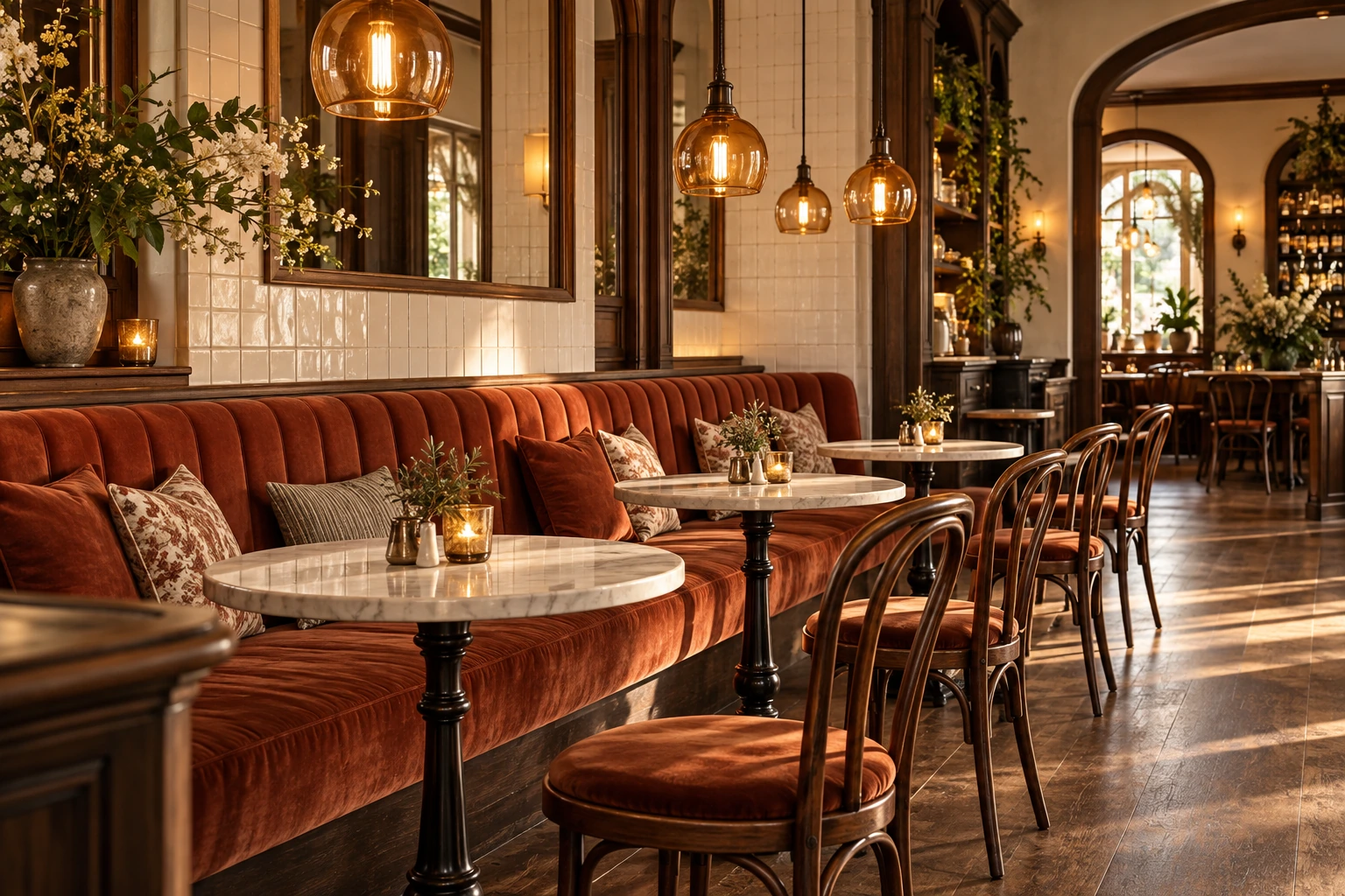 Cafés & lieux d’accueil — illustration d’ambiance